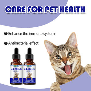 健康液滴用L-リジンキャットドロップス免疫強化剤無料サンプルドロップ - Product Image 3