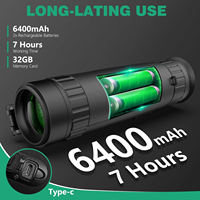 Monoculaire de vision nocturne infrarouge numérique tactique NVG pour la chasse