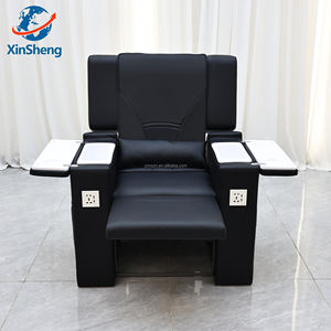 Nouveaux meubles de salon de manucure, fauteuils de pédicure de luxe, plateforme blanche, fauteuil de massage pour manucure et pédicure, spa pour les pieds - Product Image 3