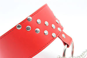 Collar de Cuero BDSM para Juegos Sexuales de Bondage, Gargantilla Sexy para Mujeres - Product Image 3