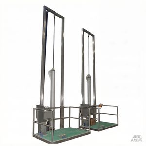 แท่นยกแบบนิวแมติกแบบเสาเดี่ยวและเสาคู่สำหรับการเชือดโค - Product Image 1