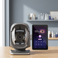 Analyseur de peau X3 AI 3600W Pixel 8 Spectrum, scanner facial 360 degrés, appareil de détection cutanée pour usage en salon