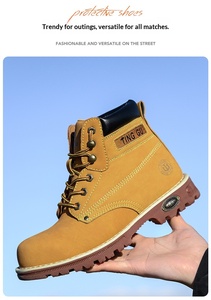 Hot Sale Men's Industrial Protective Breathable <strong>Work</strong> <strong>Boots</strong> Casual Training Shoes Steel Toe Safety Shoes <strong>Size</strong> <strong>11</strong> for Shop Winter - Product Image 5