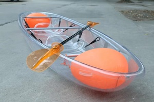 Kayak transparent LIMELIGHT avec siège flottant pour sports nautiques, kayak transparent - Product Image 5