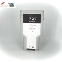 Cartucho de Tinta Compatible de 300ML con Chip para Plotter CAD HP 727 DesignJet T920 T1500 T2500 T930 T1530 T2530