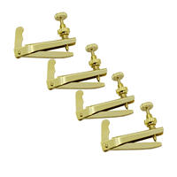 HUASHENG Manufacturers Direct Sales Violin Accessories 4 Sets 3/4-4/4 Violin Fine Tuner