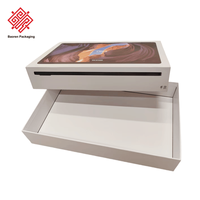Baoren Custom untuk Bingkai Foto Tablet, Spons Pelindung, Lem Tanpa Suara, Folder Kertas Kaku, Kemasan Premium Putih Berkualitas Tinggi