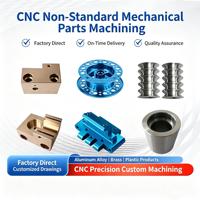 Pièces mécaniques non standard usinées CNC - Composants en alliage d'aluminium et laiton, fabrication de précision, fourniture directe d'usine, qualité supérieure