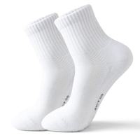 Chaussettes de sport personnalisées pour le basketball et la gym, respirantes, à semelle éponge, tricotées, style athlétique