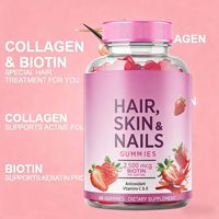 Haar Huid Nagels Biotine C E Gummy Vitaminen Beauty Gezondheidssupplementen Wellness Boost Immuniteit Energie Dieet Kruiden Natuurlijk 24-Maanden
