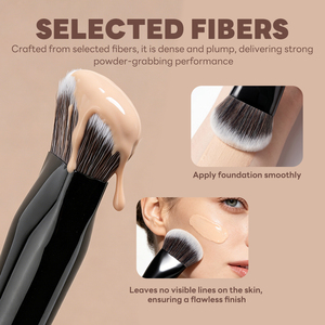 Pinceau <span class=keywords><strong>de</strong></span> maquillage professionnel MAANGE en gros, personnalisé, marque privée, 1 pièce, pour poudre, <span class=keywords><strong>fond</strong></span> <span class=keywords><strong>de</strong></span> <span class=keywords><strong>teint</strong></span>, fard à joues, contouring - Product Image 2
