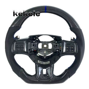 Volant en fibre de carbone pour Dodge JCUV JOURNEY <span class=keywords><strong>SRT</strong></span> Durango, compatible avec Durango Journey Hellcat <span class=keywords><strong>SRT</strong></span>, haute qualité, personnalisable - Product Image 1