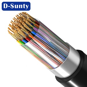 Câble téléphonique extérieur UTP FTP Cat3 Cat 3 en cuivre STP 2 paires 1 10 20 25 30 50 100 paires en cuivre HYV/HYA avec code couleur - Product Image 5