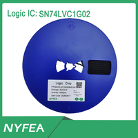 NYFEA SN74LVC1G02DBVR TI Circuito Integrado Lógico Original de Puerta NAND de 2 Entradas y un Solo Canal, Salida Push-Pull de 1.65V-5.5V para Control de Hogar Inteligente