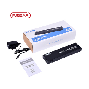 FJ-4K108-A FJGEAR 8 cổng 4K <span class=keywords><strong>HDMI</strong></span> Splitter 1 trong 8 ra tám cổng <span class=keywords><strong>HDMI</strong></span> Dispenser 4K độ phân giải <span class=keywords><strong>HDMI</strong></span> 1.4 - Product Image 5
