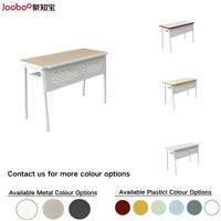 Mobilier pour enfants Mobilier scolaire pour âge scolaire Bureau et chaise en métal pour étudiant deux places Mobilier pour enfants Maroc pour l'école préscolaire