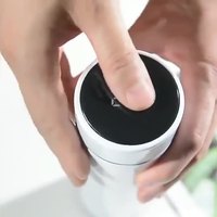 Thermos électronique en acier inoxydable isolé sous vide avec affichage numérique de la température LED, bouteille d'eau portable