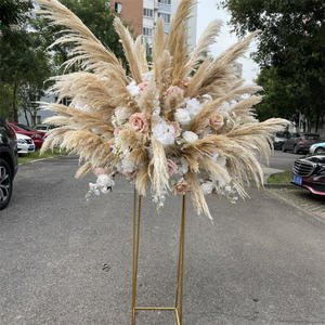 IFG定制人工仿真3D秋季天然潘帕斯玫瑰花球婚礼派对活动装饰 - Product Image 6