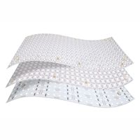 Lampe LED en feuille découpable en cuivre RA97 double couleur blanc 2700K 6500K 2835 24V avec contrôle par application et télécommande pour rétroéclairage publicitaire