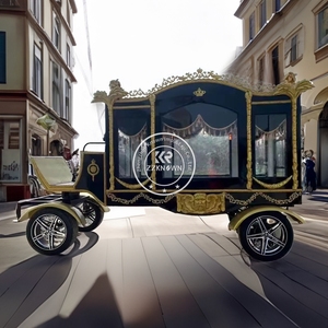 Charriots de transport de haute qualité, chariot funéraire blanc à chevaux à vendre, fabricant de chariots funéraires électriques - Product Image 3