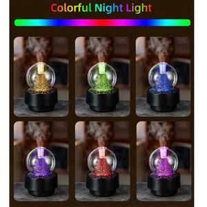 300ml USB <b>Essential</b> <b>Oil</b> <b>Diffuser</b> Humidifier, 7-Color Changing Night Light Aromatherapy <b>Diffuser</b> for Home Office,Quiet Humidifier - Product Image 5