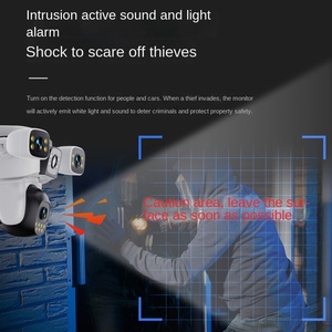 Thông minh máy ảnh <span class=keywords><strong>Wifi</strong></span> 360 độ ngoài trời PTZ máy ảnh với multi-mắt surveillanceba-màn hình <span class=keywords><strong>camera</strong></span> giám sát - Product Image 3