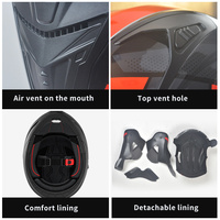 Casque modulaire ABS à visière ouverte en vente chaude, état neuf, pour accessoires de motocross et de cyclisme Bluetooth, casque rabattable, fabrication de casques