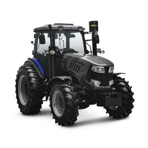 Fully hydraulic steering system farm tractors mini farming machine agricultural 45hp-90hp high working efficiency