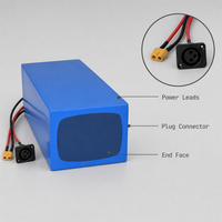 Paket Baterai Lithium Ion 24V Kustom 7Ah 9Ah 10Ah 20Ah 30Ah dengan Smart BMS untuk Skuter Listrik