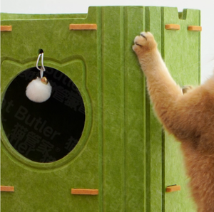 Rascador de Gato para Casa de Gato, Marco de Escalada Universal de Cuatro Estaciones, Agujero de Árbol Multicapa para Familias de Varios Gatos - Product Image 3