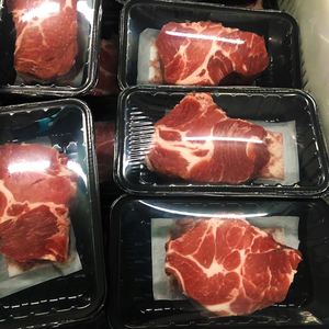 110mmx70mm Green Double Layer Splicing Polymer Fresh Water Absorbent Food Pad for Food <b>Meat</b> Pad 110*70mm Misource White, Black - Product Image 6