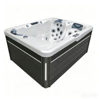 Spa de luxe confortable en acrylique avec fonction de chauffage du système Balboa