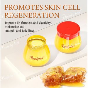 Gommage Lèvres Exfoliant Bio Végan au Miel Naturel de Haute Qualité, Personnalisable, Jaune, Vente en Gros, Fabricant Marque Privée - Product Image 2