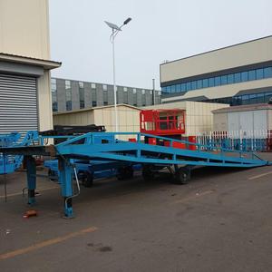 <span class=keywords><strong>10t</strong></span> sân di động đoạn đường nối di động <span class=keywords><strong>container</strong></span> tải cầu thiết bị với bánh xe - Product Image 4