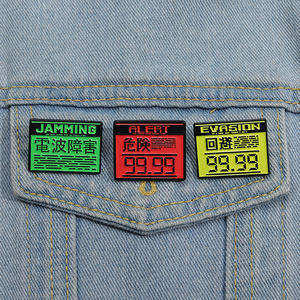 Broche en émail de jeu de dessin animé, fille gamer, badge de revers, bijoux, <span class=keywords><strong>cadeau</strong></span> pour les amis, les enfants, aventure, vente en gros - Product Image 1