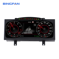 Panel Instrumen Digital LCD Dashboard Speedometer Otomatis Mobil Volkswagen Seat Leon 2009-2012