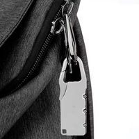 Verrouillage à code numérique à trois chiffres personnalisé en gros, cadenas pour bagages, cadenas à code numérique, sacs de voyage, mini cadenas à code
