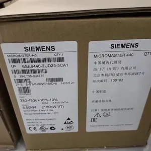 Variador de Frecuencia (VFD) Monofásico <span class=keywords><strong>6SE6440</strong></span> <span class=keywords><strong>2AB15</strong></span> <span class=keywords><strong>5AA1</strong></span> Micromaster 440 0.55kW 200V 240V 1 AC para PLC - Product Image 5
