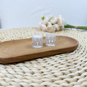 Pot PET avec bouchon en plastique Récipient cosmétique vide pour emballage de crème, lotion et soins de la peau - Product Image 1