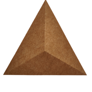 แผ่นผนังตกแต่งอะคูสติก 3 มิติ ดีไซน์ทันสมัย ยี่ห้อ Sample Brand (ใยโพลีเอสเตอร์ 100%) สำหรับใช้ในโรงแรม ป้องกันเสียงรบกวน ฉนวนกันเสียง รับประกัน 1 ปี - Product Image 2