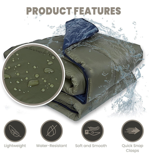 Amaca da campeggio invernale sotto trapunta PortableUltralight da esterno 210T Nylon personalizzazione - Product Image 4