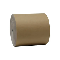 Haute résistance aux fissures, doublure de test marron naturel de qualité régénérée, fournisseur de papier kraft