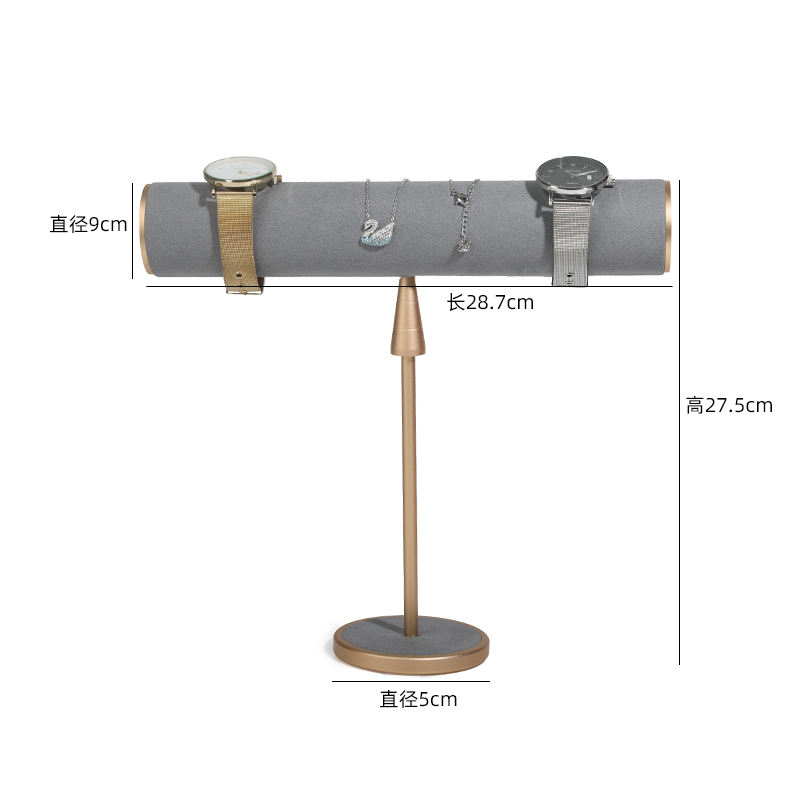 Affichage de bijoux moyen gris