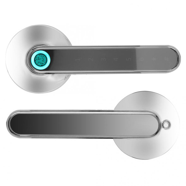WAFU Biometric Fingerprint Airbnb Smart Door Lock Tuya Deadbolt Entry Digital Code Door Lock for Home Office Hotel