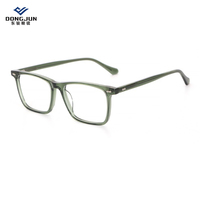 Mode Classique Lunettes Décoratives Acétate Carré Optique Lunettes Cadre Optique Fabricant Machine