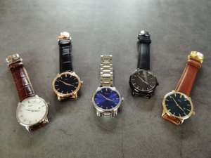 2023 Offre Spéciale Japon <span class=keywords><strong>Quartz</strong></span> Mouvement Montres En Acier Inoxydable Montre-Bracelet Unisexe De Marque - Product Image 2