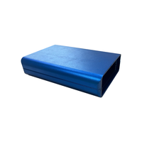 Usinage CNC Petite coque de haut-parleur électronique Boîtier en aluminium anodisé Boîte en aluminium