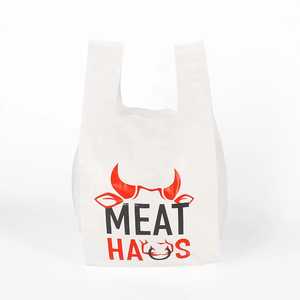 Bolsas de Plástico Personalizadas con Impresión para Camisetas, para Empacar <span class=keywords><strong>Hamburguesas</strong></span> de Buffalo para Llevar - Product Image 5
