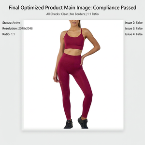 Nouvel ensemble de yoga professionnel pour femmes 2025 – Tissu uni en Spandex/Nylon respirant et à séchage rapide – Couleurs personnalisables – Vente en gros - Product Image 1