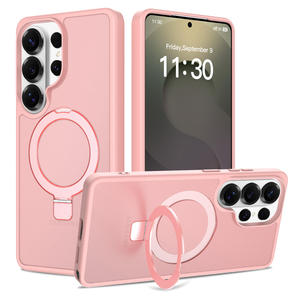 Étui de téléphone en TPU+PC imperméable avec anneau magnétique tactile antichoc coloré <span class=keywords><strong>pour</strong></span> <span class=keywords><strong>Samsung</strong></span> S26 S25 S24 Ultra - Product Image 1
